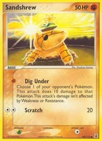 Sandshrew - EX Delta Species - Pokemon card