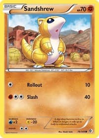 Sandshrew - Boundaries Crossed - Pokemon card
