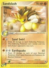 Sandslash - EX Sandstorm - Pokemon card