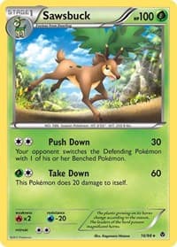 Sawsbuck - Emerging Powers - Pokemon card