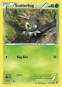Scatterbug - XY Base Set - Pokemon card