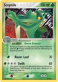 Sceptile - 10/106(EX Emerald) - Deck Exclusives - Pokemon card
