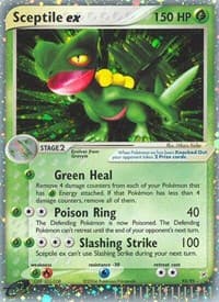 Sceptile ex - EX Team Magma vs Team Aqua - Pokemon card
