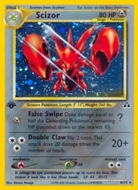 Scizor (10) - Neo Discovery - Pokemon card