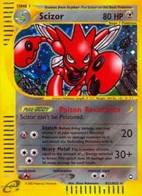 Scizor (H21) - Aquapolis - Pokemon card