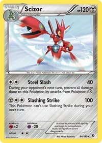 Scizor - Boundaries Crossed - Pokemon card