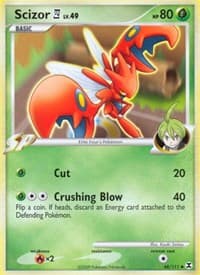 Scizor E4 - Rising Rivals - Pokemon card