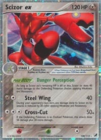 Scizor ex - EX Unseen Forces - Pokemon card