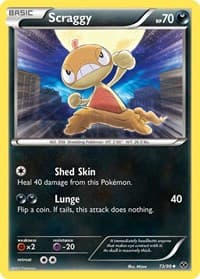 Scraggy - Next Destinies - Pokemon card
