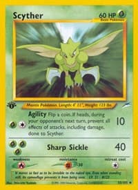 Scyther - Neo Destiny - Pokemon card
