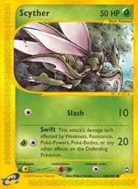 Scyther (106) - Aquapolis - Pokemon card