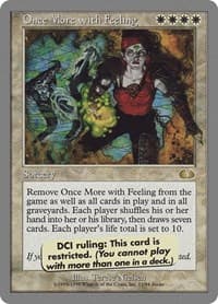 Once More with Feeling - Unglued - Magic: The Gathering card