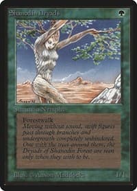 Shanodin Dryads - Beta Edition - Magic: The Gathering card