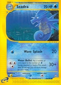 Seadra - Aquapolis - Pokemon card