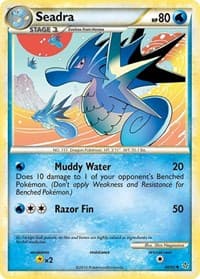 Seadra - Unleashed - Pokemon card