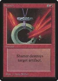 Shatter - Beta Edition - Magic: The Gathering card