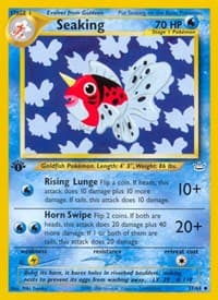 Seaking - Neo Revelation - Pokemon card