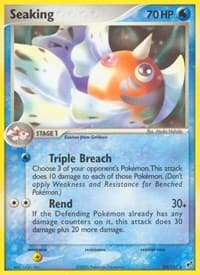 Seaking - EX Deoxys - Pokemon card