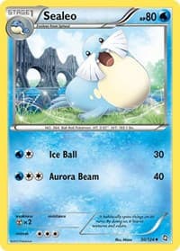 Sealeo - Dragons Exalted - Pokemon card