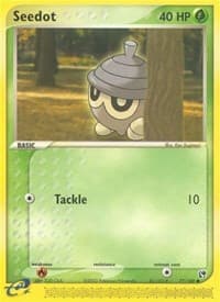 Seedot - EX Sandstorm - Pokemon card
