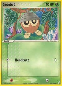 Seedot - EX Crystal Guardians - Pokemon card