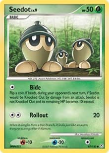 Seedot - Diamond and Pearl - Pokemon card
