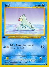 Seel - Neo Destiny - Pokemon card