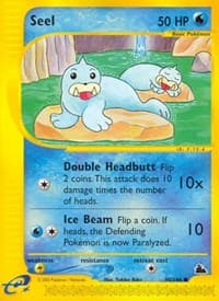Seel (95) - Skyridge - Pokemon card