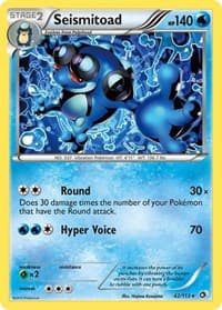 Seismitoad - Legendary Treasures - Pokemon card