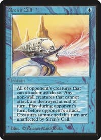 Siren's Call - Beta Edition - Magic: The Gathering card