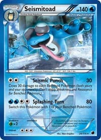 Seismitoad (Team Plasma) - Plasma Freeze - Pokemon card