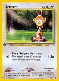 Sentret - Neo Genesis - Pokemon card