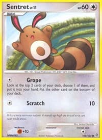 Sentret - Secret Wonders - Pokemon card