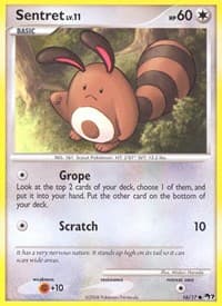 Sentret - POP Series 7 - Pokemon card