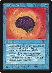 Sleight of Mind - Beta Edition - Magic: The Gathering card