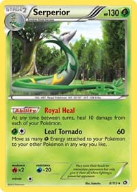 Serperior - Legendary Treasures - Pokemon card