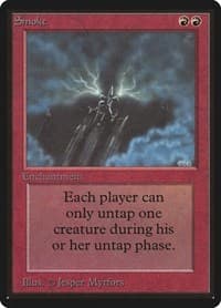 Smoke - Beta Edition - Magic: The Gathering card