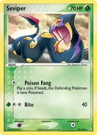 Seviper - EX Holon Phantoms - Pokemon card