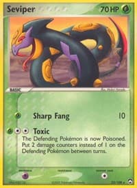 Seviper - EX Power Keepers - Pokemon card