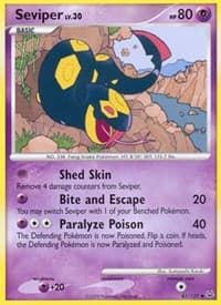 Seviper - Platinum - Pokemon card
