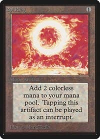 Sol Ring - Beta Edition - Magic: The Gathering card