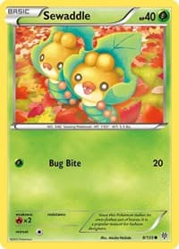 Sewaddle - Plasma Storm - Pokemon card