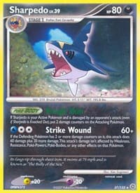 Sharpedo - Secret Wonders - Pokemon card