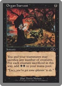 Organ Harvest - Unglued - Magic: The Gathering card