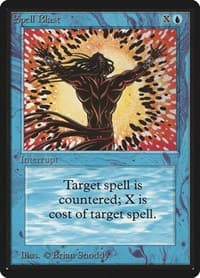Spell Blast - Beta Edition - Magic: The Gathering card