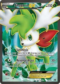 Shaymin EX (94 Full Art) - Next Destinies - Pokemon card