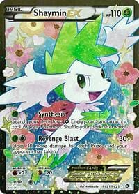 Shaymin EX (Full Art) - Legendary Treasures: Radiant Collection - Pokemon card