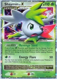 Shaymin Lv.X (Sky Forme) - Platinum - Pokemon card
