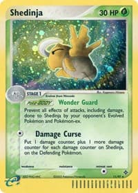 Shedinja - EX Dragon - Pokemon card