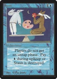 Stasis - Beta Edition - Magic: The Gathering card